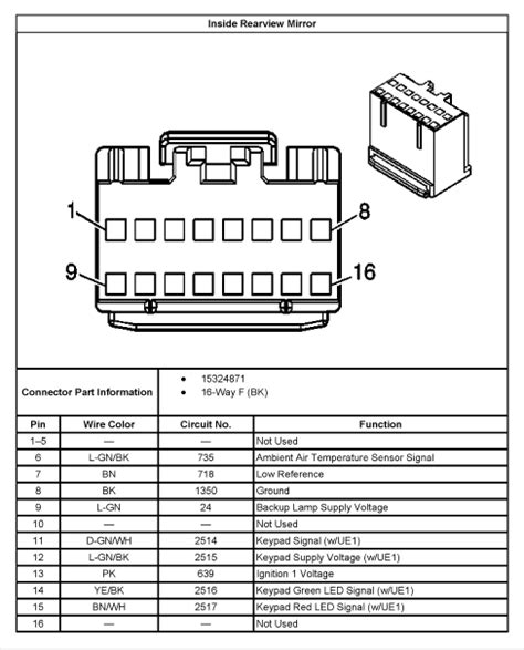 Gentex 261 Wiring Diagram